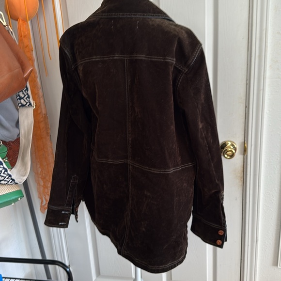 NWT Anthropologie Dark Brown Corduroy Jacket - Picture 4 of 5
